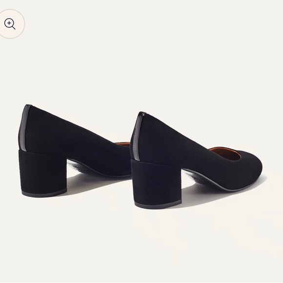 Margaux The Heel in Black Suede - Picture 3 of 6
